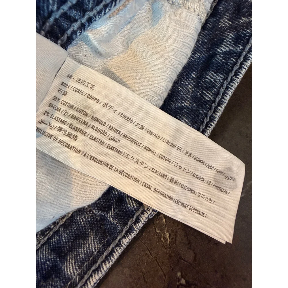 Woman's Hollister Blue Curvy High-Rise Vintage Stretch Cutoff Jean Shorts 13 Y2K